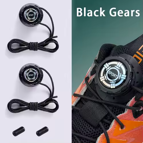 Automatic Shoelaces Without ties Install simple Swivel Buckle Laces Thick Rope Tennis Sneakers Shoelace Shoe Accessories 1Pair - Image 7