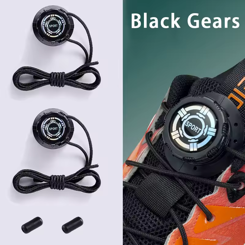Automatic Shoelaces Without ties Install simple Swivel Buckle Laces Thick Rope Tennis Sneakers Shoelace Shoe Accessories 1Pair - Image 7