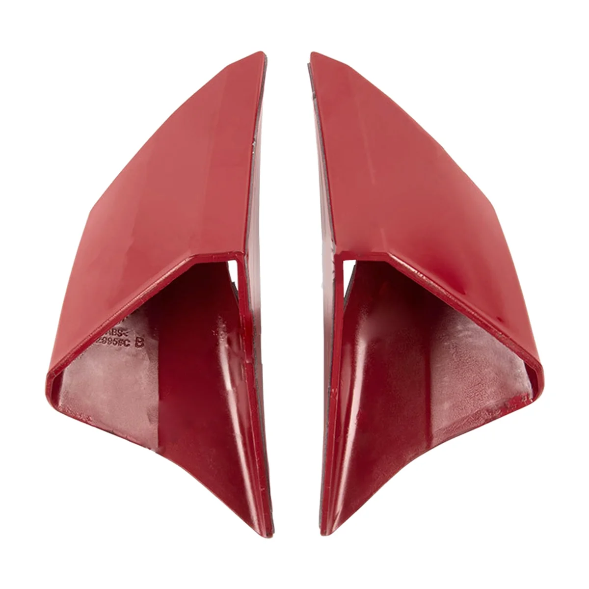 

Motorcycle Red Side Deflector Wind Fixed Wind Wing Air Inlet Wing Shark Fin for Honda CBR650 19-23 Moto