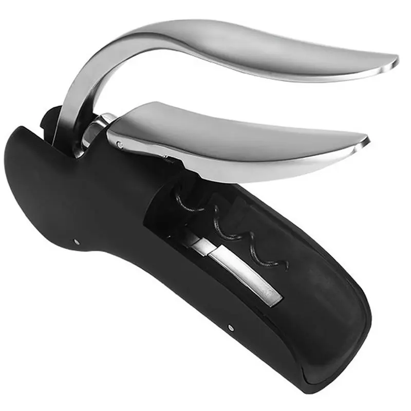 

Ручной компактный вертикальный штопор для вина, открывалка для бутылок, барный инструмент-AT48