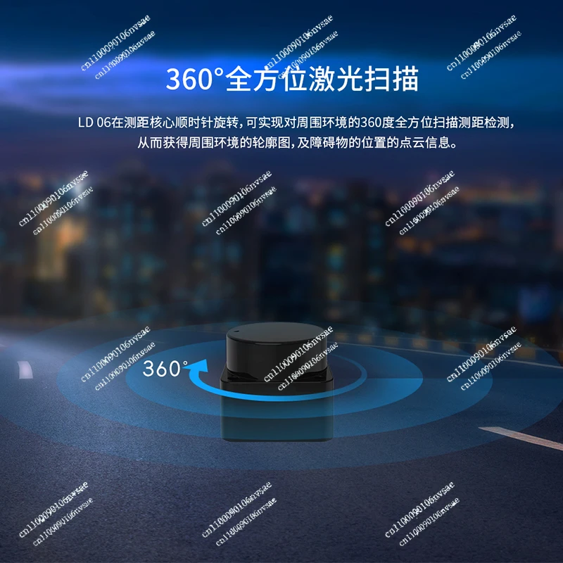 Mini Radar Sensor for Distance Measurement Obstacle Avoidance, Robot Obstacle Detection Module Accessory