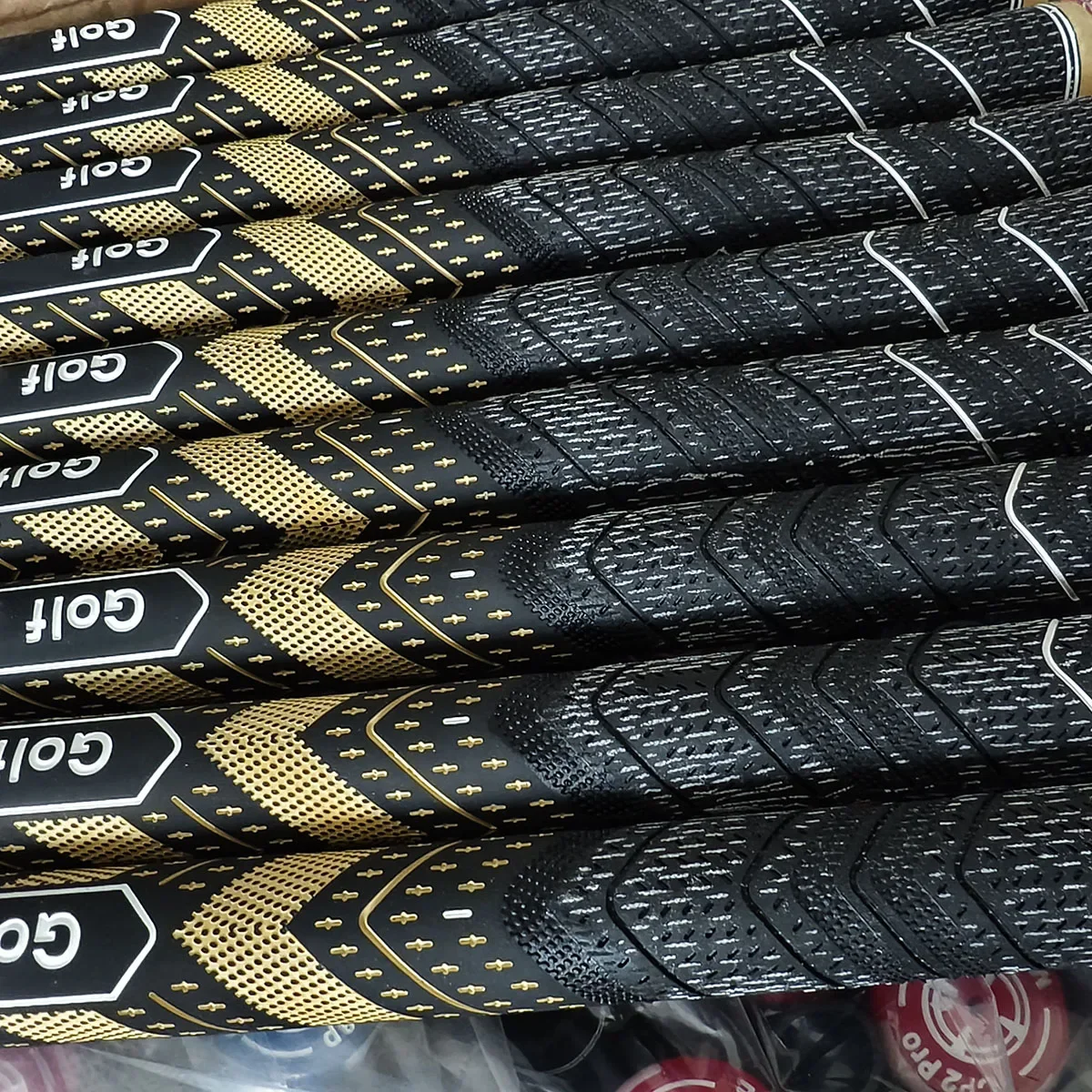 

13pcs/lot New Rubber Cotton Yarn Golf Club Grips Iron and Wood 13pcs Standard /Midsize Universal Hand Accesorios