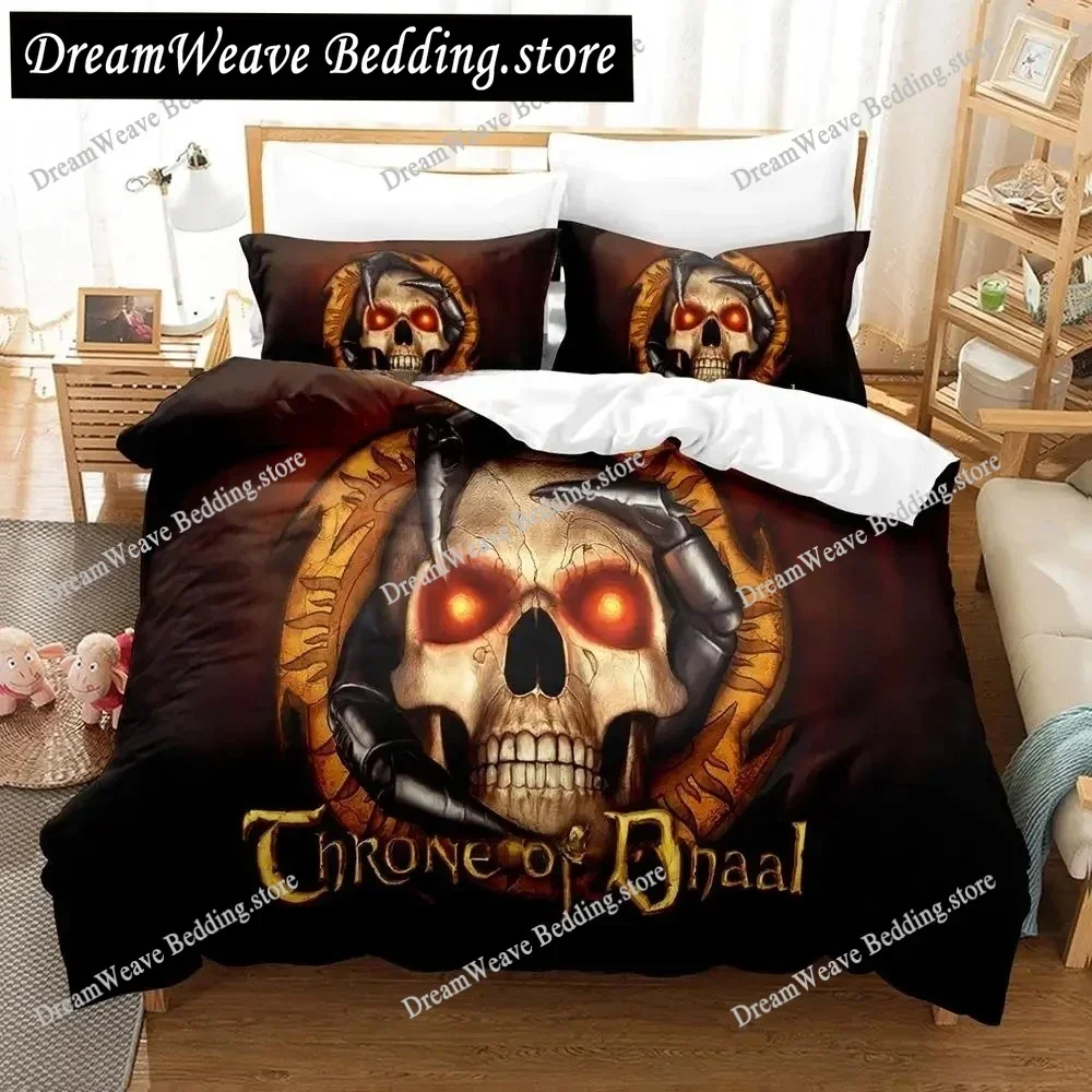 

Baldur's Gate 3 Bedding Set Single Twin Full Queen King Size Bed Set Adult Kid Bedroom Duvet Cover Sets 3D Print Game Bed Sheet