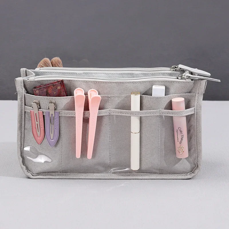 New hand cosmetic bag small multi-function handbag medium bag travel cosmetic toiletries storage bag