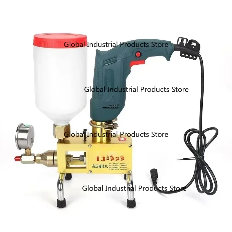 Hot selling single component concrete grout waterproof machine epoxy resin grouting pump for Repairing Concrete Cracks