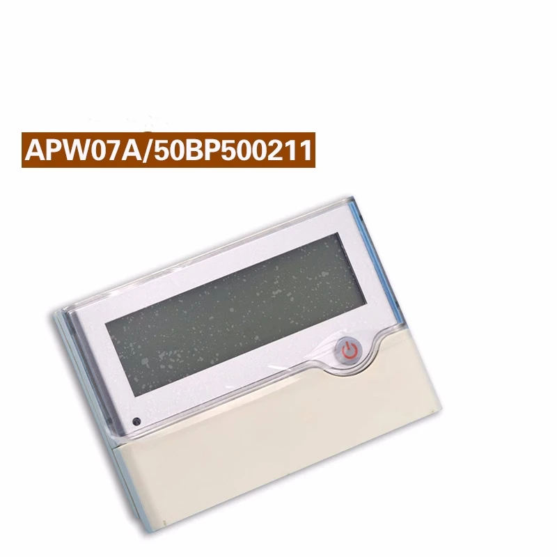 جديد للوحة عرض تكييف الهواء الناقل APW07A 50BP لوحة تشغيل التحكم في سلك المشغل اليدوي