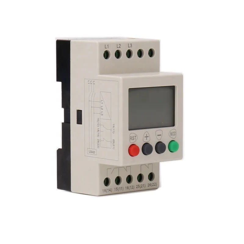 

JVR1000-A Трехфазное реле напряжения при пониженном и перенапряжении фаз потери фазы