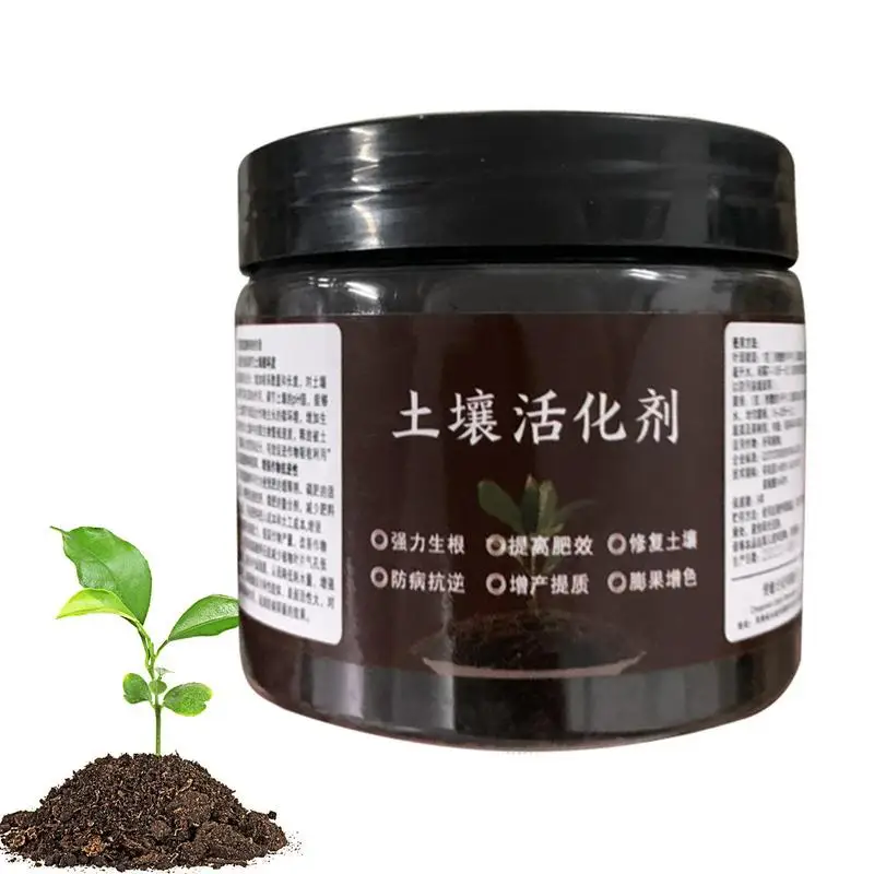 

Soil Activation Treasure Soil Improvement Organic Plant Flower Fertilizer Water Soluble Growth Stimulant Plants Growing