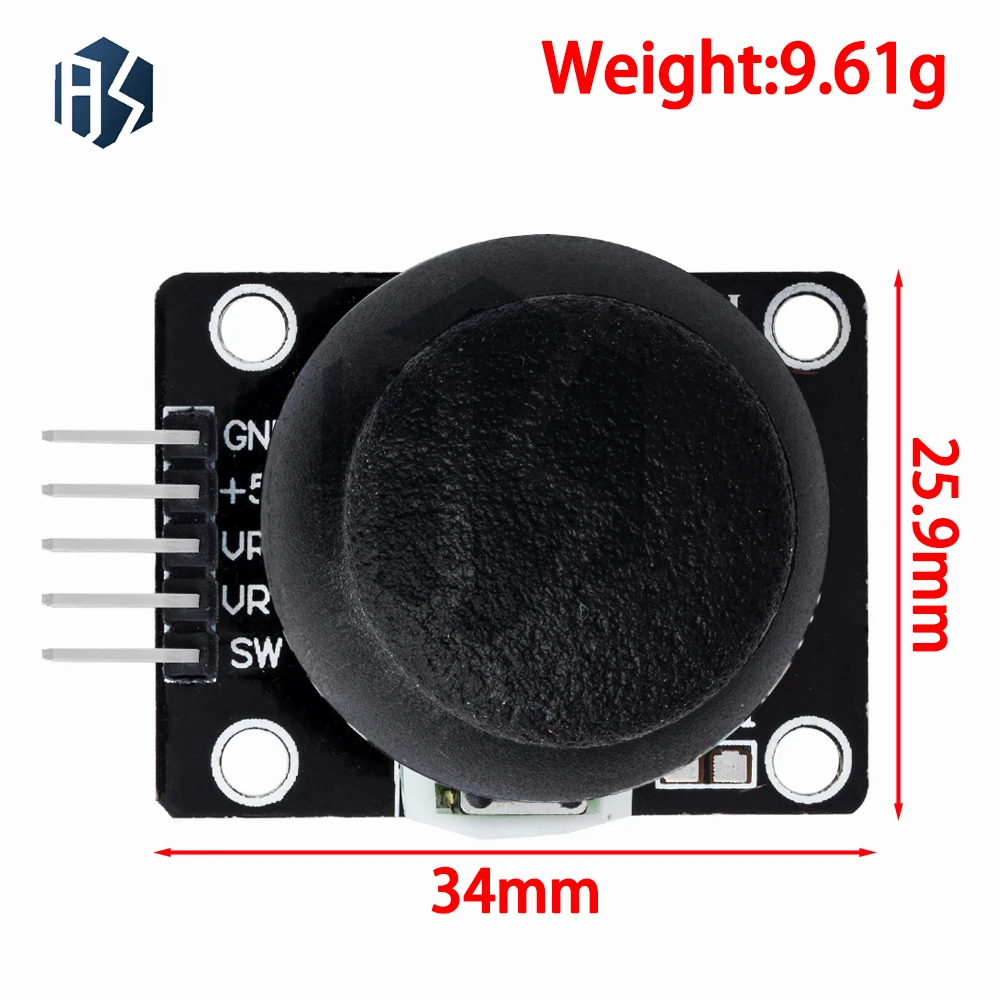 High-Quality Dual-Axis XY Joystick Module - PS2 Joystick Control Lever Sensor KY-023, Rated 4.9/5