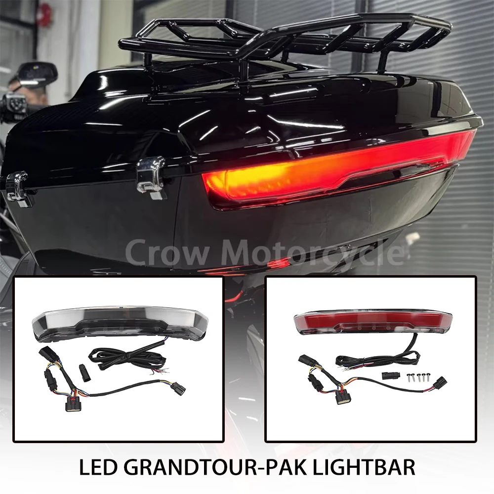 Задняя светодиодная панель Grand Tour-Pak для мотоциклов Harley Street Glide, Road Glide ST, Limited, CVO, FLHX 2026+