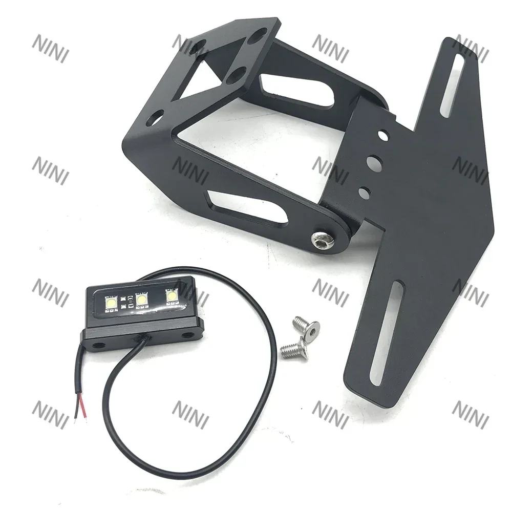 

Registration Bracket For Kawasaki Ninja 400 Z400 Ninja400 2018-2022 w/ LED Light License Plate Frame Holder Tail Tidy Eliminator