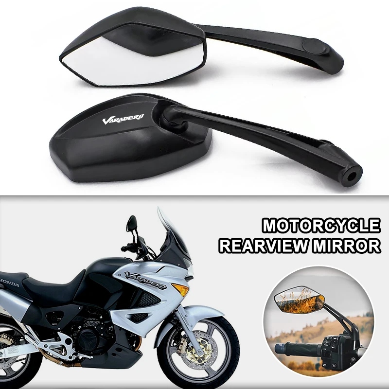 Motorcycle Rearview Mirror Reflector Parts Side Rearview Mirror Assembly For Honda Varadero XL1000 XL700 XL650 XL125 1100 DL1000