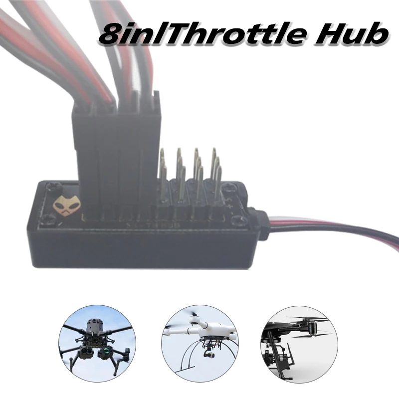 Paralleler Kalibrator für Drosselklappe, (1-8) acht in einem Drosselklappennabe, speziell für Multirotor-Flugzeuge konzipiert.