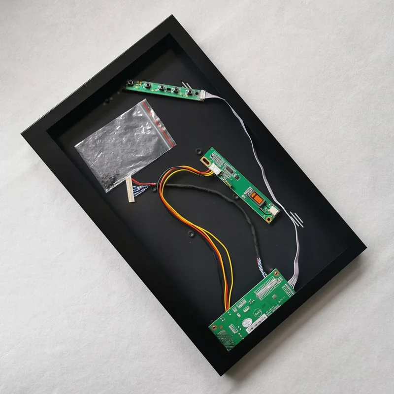

Fit LTN160AT02 LTN160AT01 1CCFL Backlight DIY Kit 30-Pin LVDS LCD Monitor 16" 1366*768 Metal Case+58C Drive Controller Board