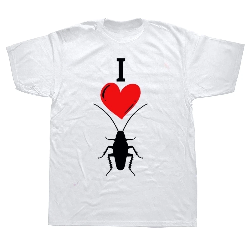 Summer Style Funny Cockroach Lover Vintage T-shirts Humor Sale Streetwear Short Sleeve Fashion Casual Cheap Clothes for Women