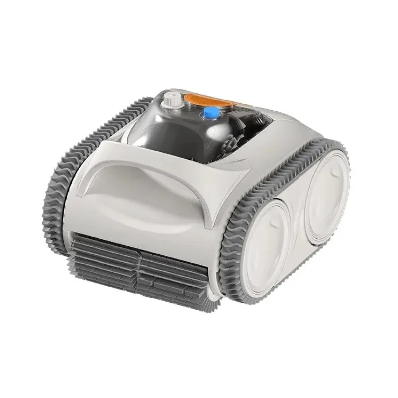 

3500 Ft² Automatic Pool Robot Cleaner Swimming Pool Vacuum Cleaner Wall Climbing Cordless Robot Pool Cleaner
