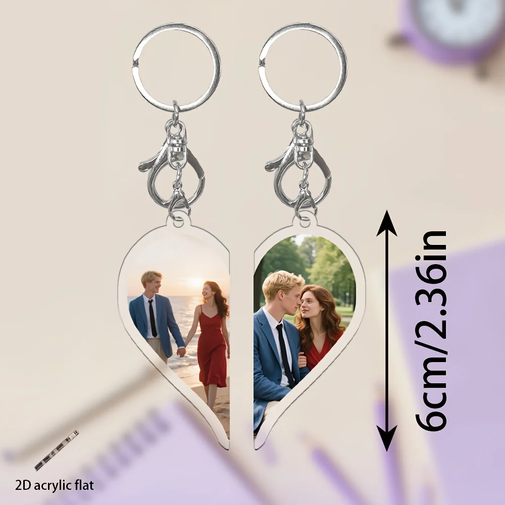 1pc/3pcsCustom spliced keychains, unisex for backpack pendants, keychains and other scenes. It is a good gift for family, friend