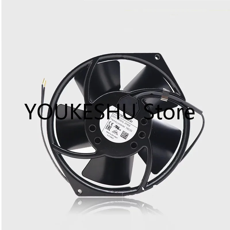 

Original W2S130-BM03-10 230V All metal high-temperature resistant control cabinet fan