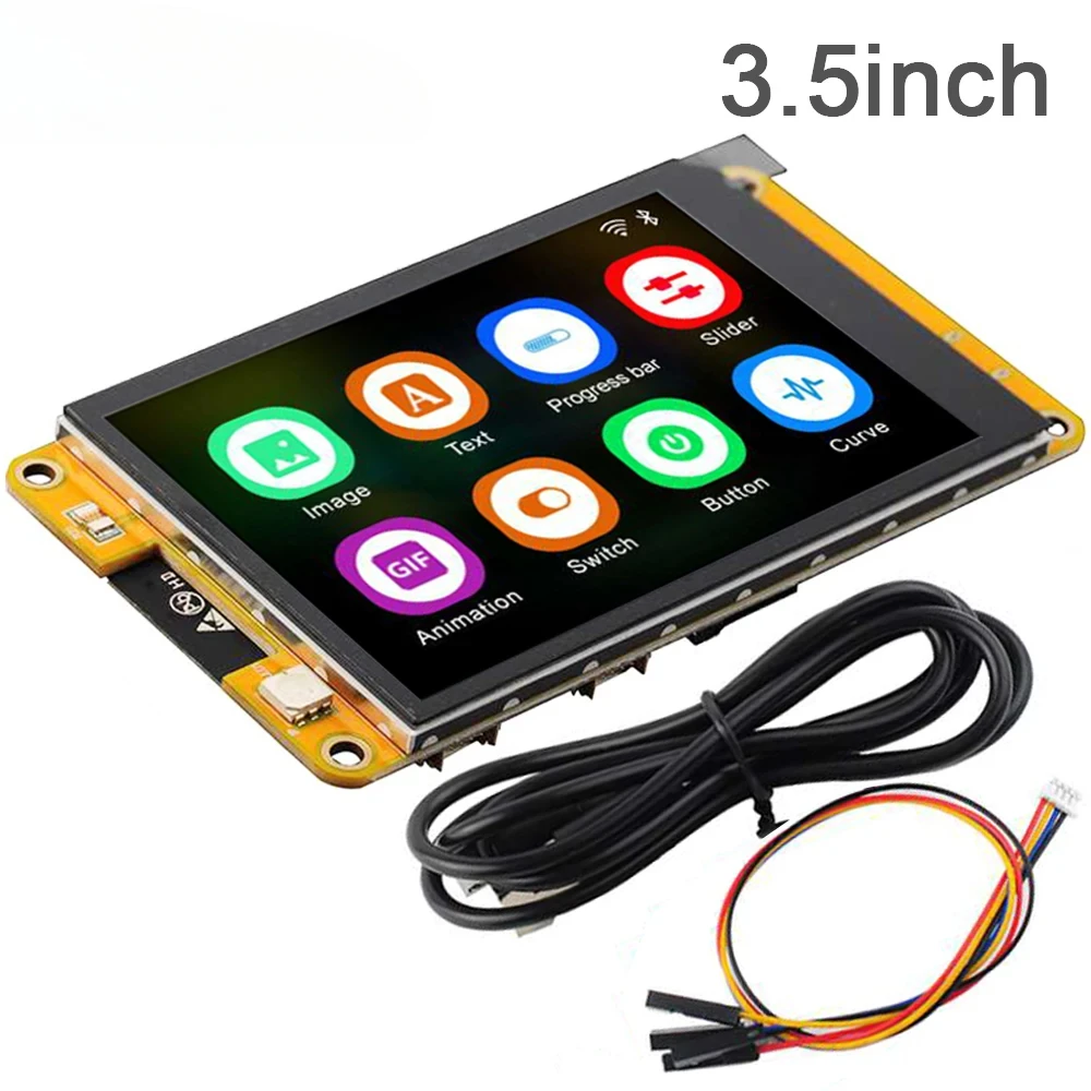 ESP32-3248S035 3.5 Inch Smart LCD Display Module 320x480 Capacitive Touch Screen Wireless BT Compatible with Arduino Home Office