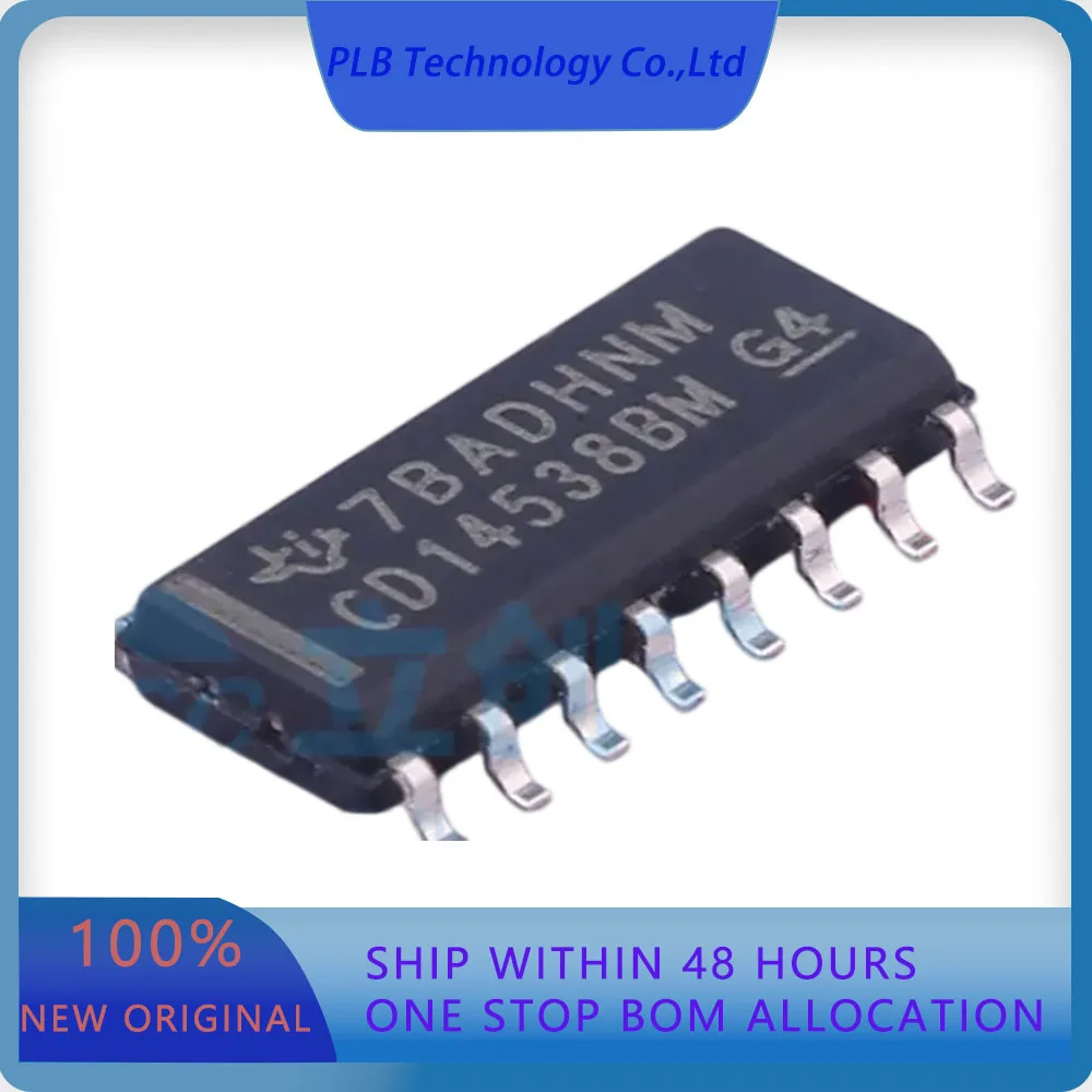 20PCS CD14538BM96 CD14538B  100ns Schmitt Trigger 3V~18V SOP-16 Monostable Multivibrators Original Stock