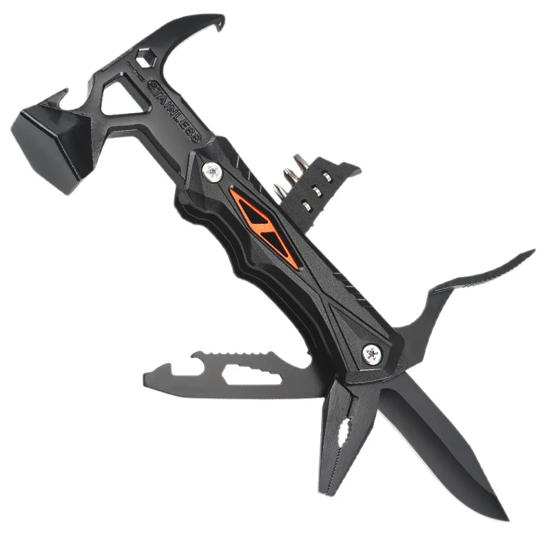 NEW Outdoor Multifunctional Portable Hammer Camping Hiking Emergency Survival EDC Tool Car Window Breaker