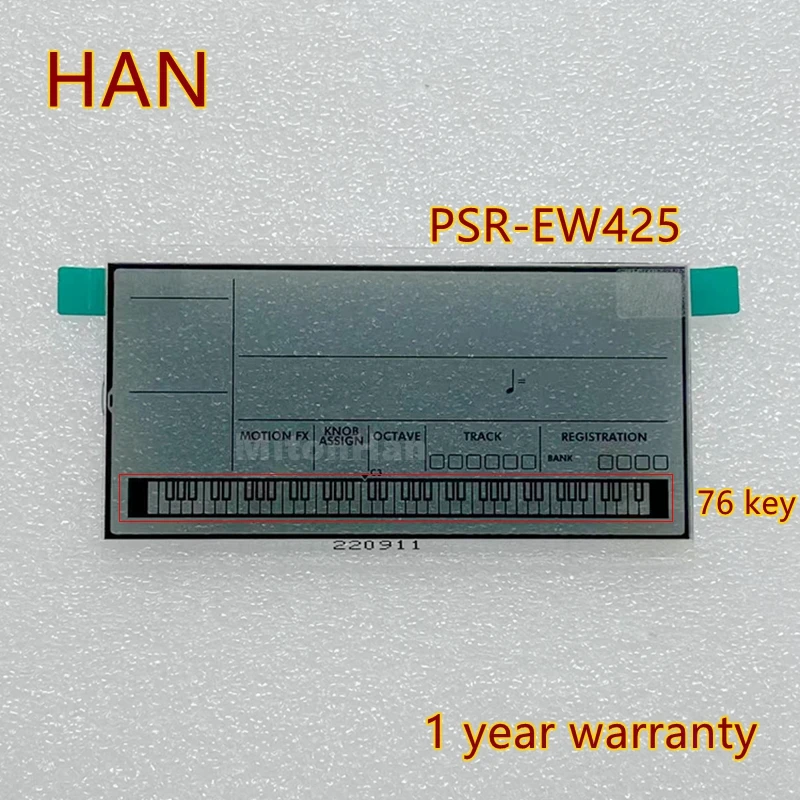 

New For PSR-EW425 Original LCD Display Panel (100% Test before shipment）