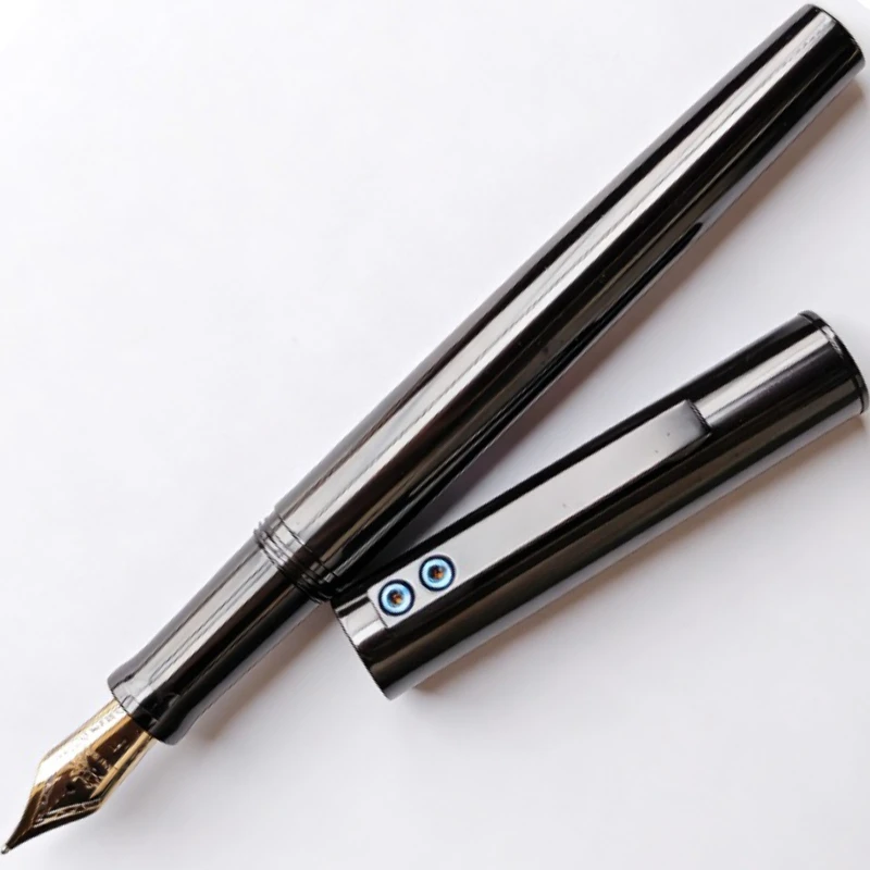Zirconium Alloy Pen No. 6 Jinhao Balaoye Fountain Pens F 0.5mm Nib Large Capacity Gel Pen Collection Office Gift Calligraphy Pen