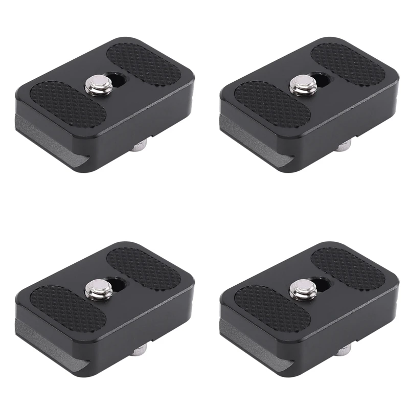 4X PU-25 Universal Mini Arca Swiss Standard QR Quick Release Plate Digital SLR Camera Comes With An Hex Key