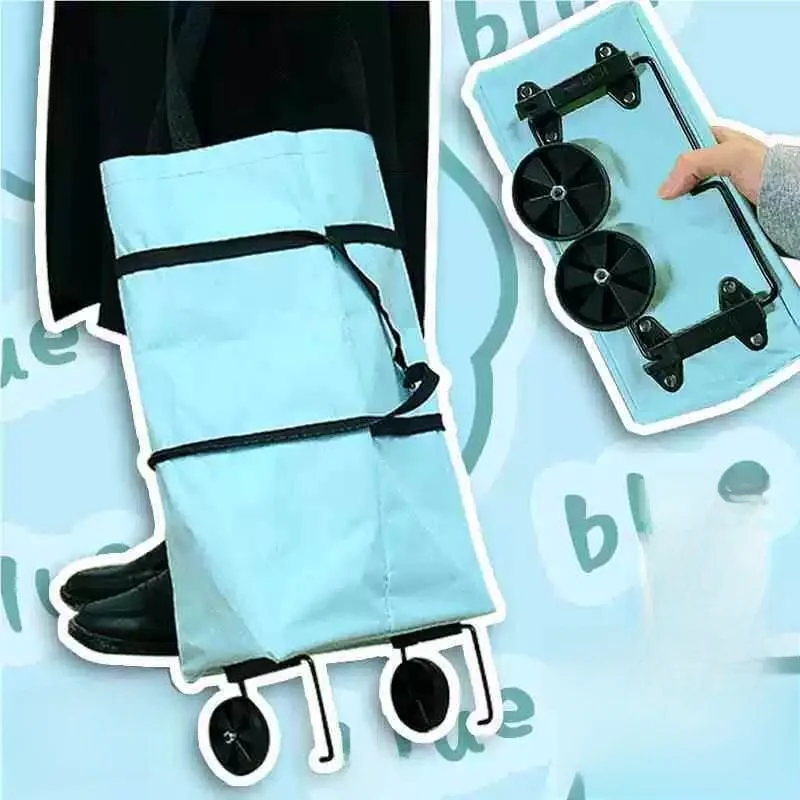 portable-folding-shopping-cart-hand-pulling-vegetable-buying-car-lightweight-trolley-stretcher-retractable-handle-stainless-s