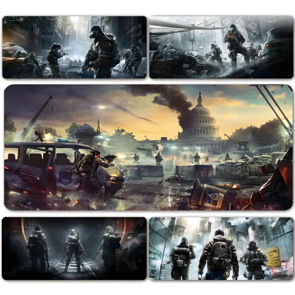 The Division Mouse Pad Large Mouse Pad For Computer Laptop Keyboard Gaming Desk Mat Gamer Office Accessories