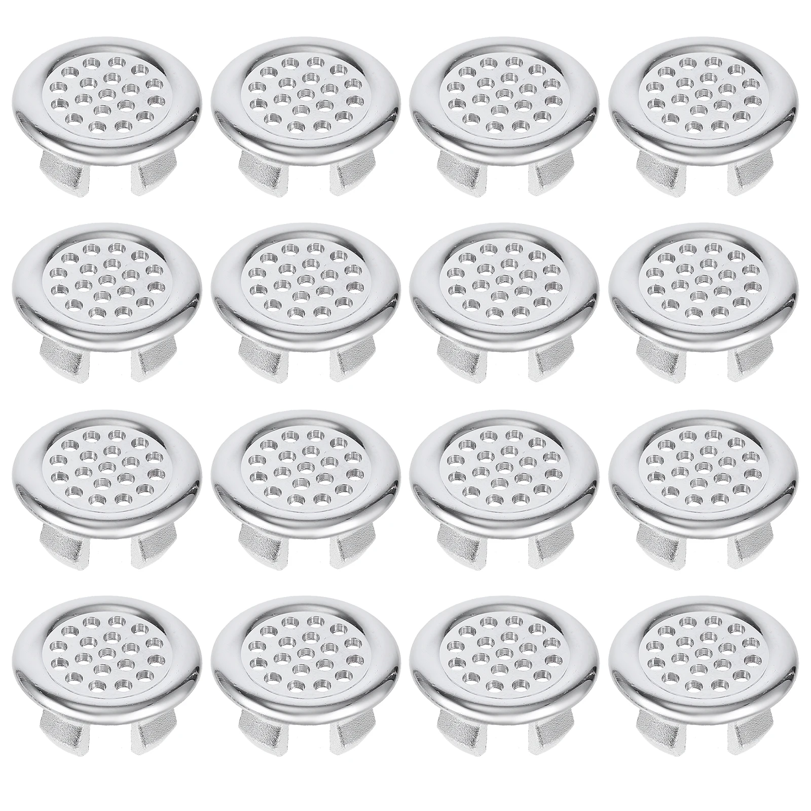 

20pcs Overflow Ring Wash Basin Drain Hole Cover Bathroom Sink Accessories Durable Plastic Long Lasting Replacement