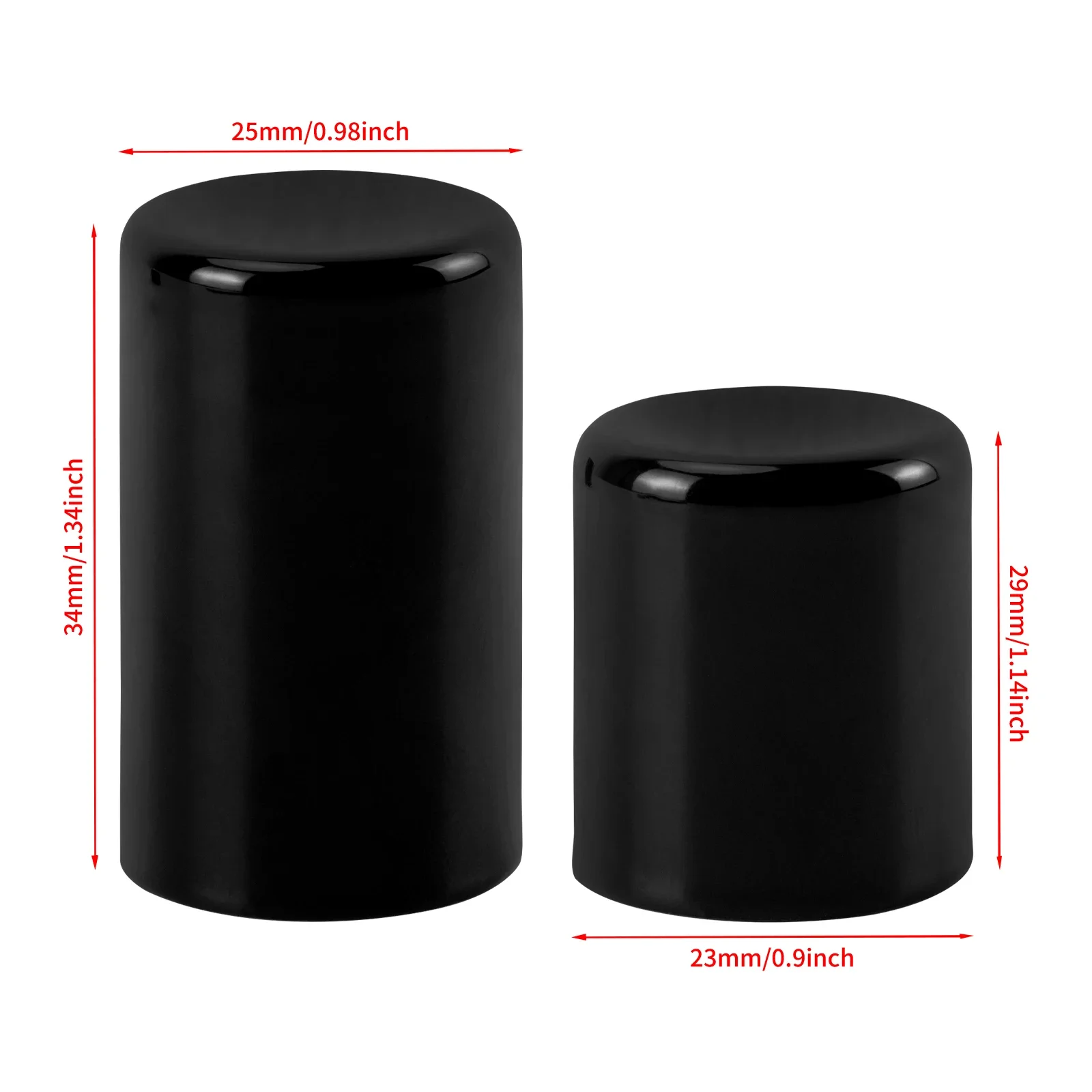 Motorcycle 4Pcs Docking Hardware Point Cover Kit For Harley Touring 2009-2023 Road King Street Electra Glide Ultra Limited FLTR