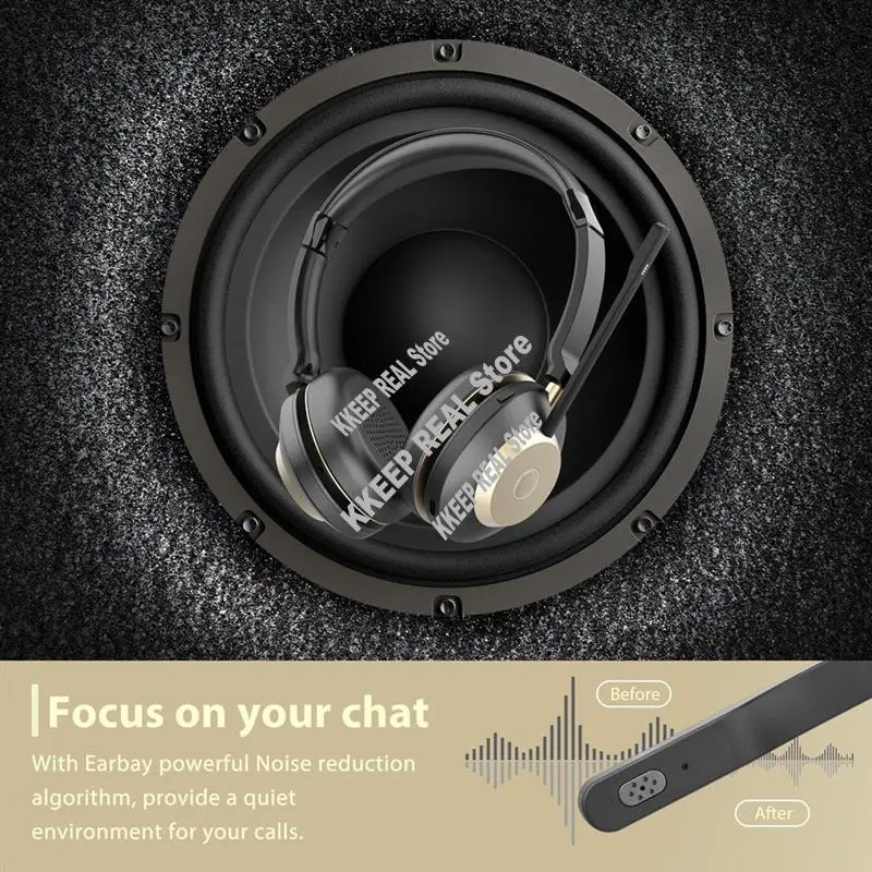 

Черное золото, двухсторонняя головка BT882C, Bluetooth, беспроводная связь, шумоподавление, сменный микрофон, столб-VVNB