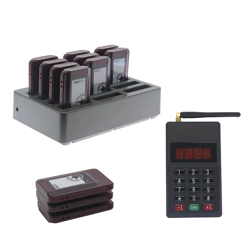 Restaurant Service Call Table Buzzer Wireless Guest Paging System