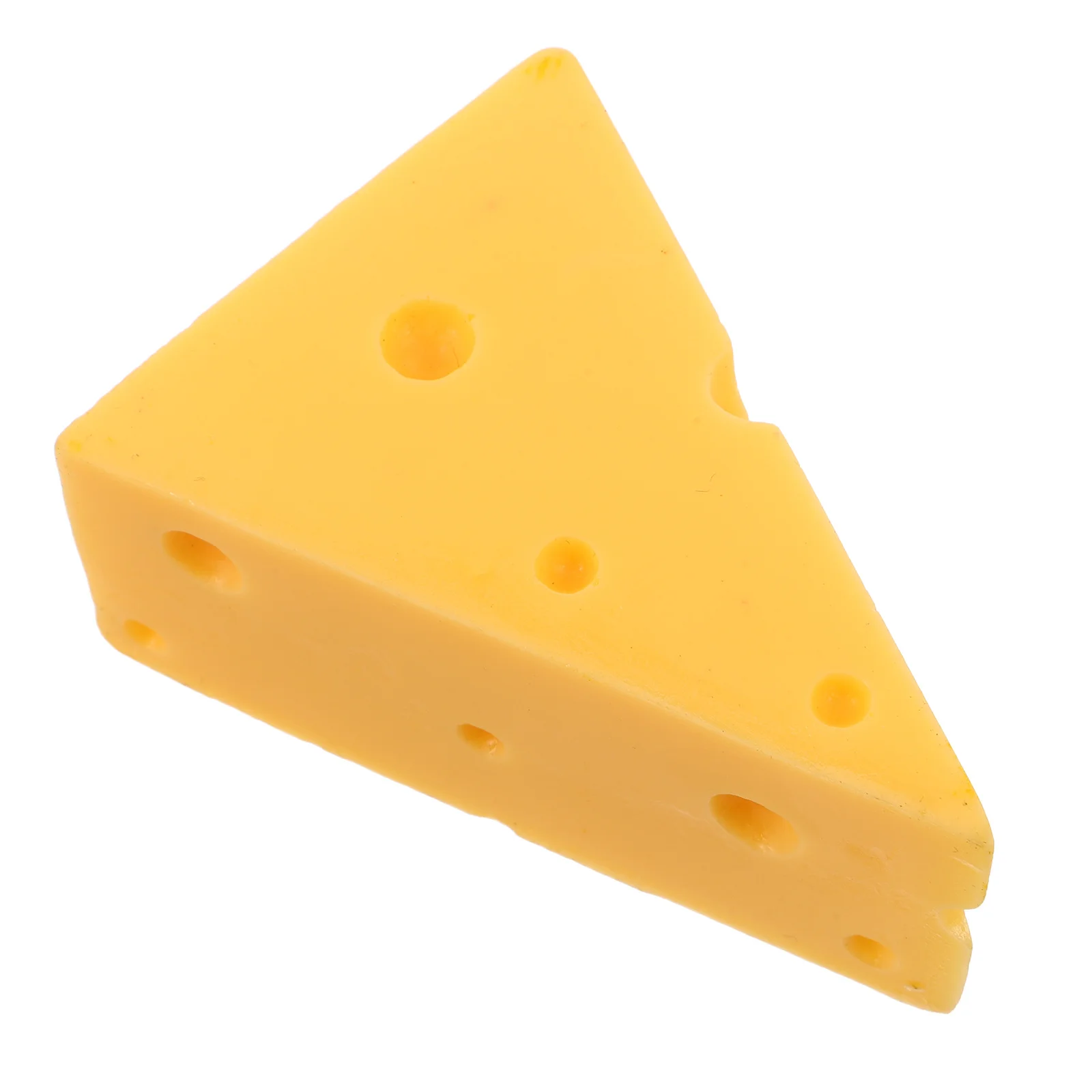 

Simulation Cheese Prop Lifelike Fake Food Decoration No Refrigeration Needed Commercial Visual Appeal Enhancer