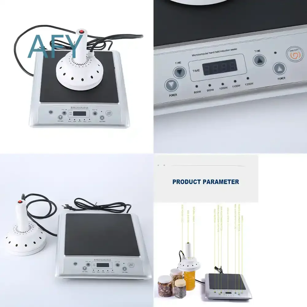 Aluminum Foil Sealing Machine for Microcomputer Induction Sealer for Electromagnetic Bottle Cap Food Packaging Equipment
