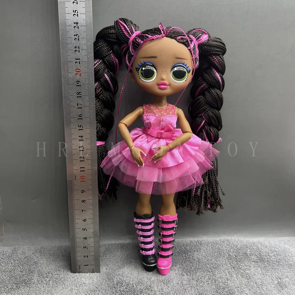 Original 24cm OMG Big Sister Fashion Dress up Girl Doll Set Including Clothes and Shoes Holiday Gift Toys