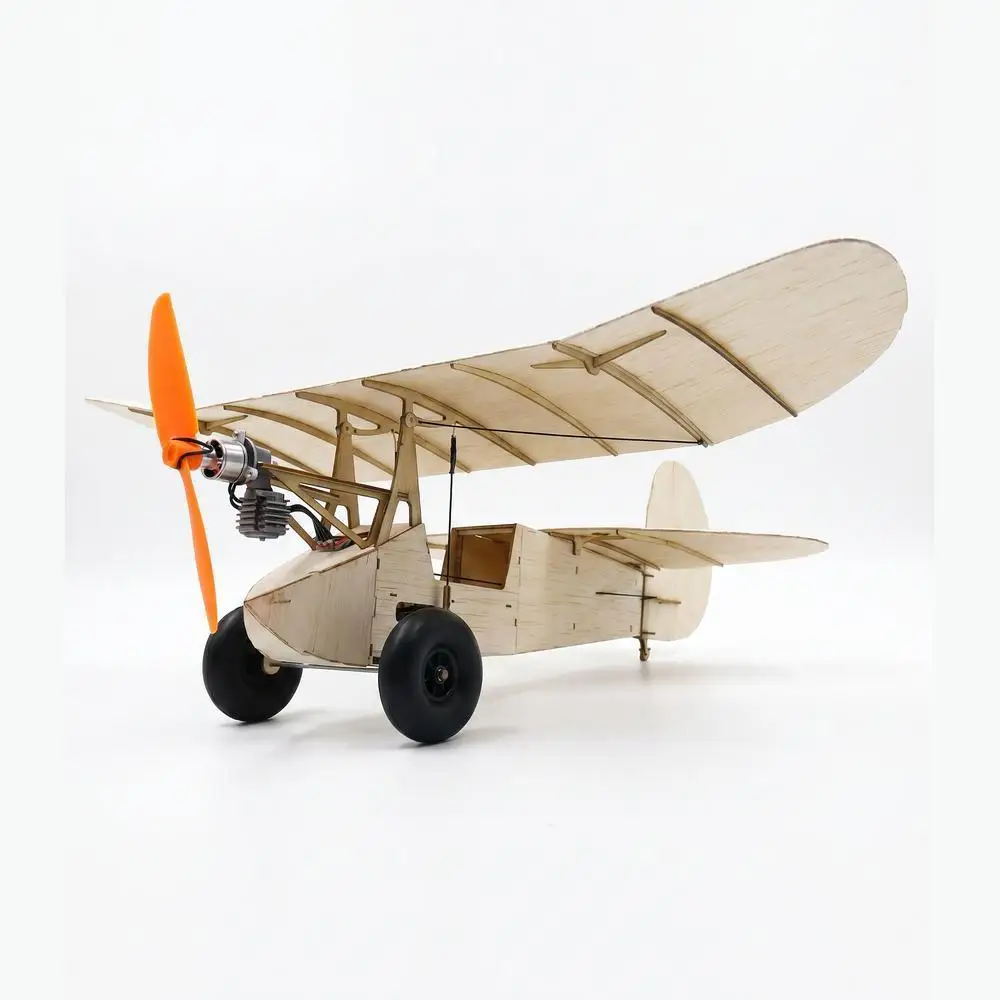RC Plane Laser Cut Balsa Wood Airplane Newton top of the wing Frame without Cover Wingspan 358mm Balsa Wood Model Building Kit