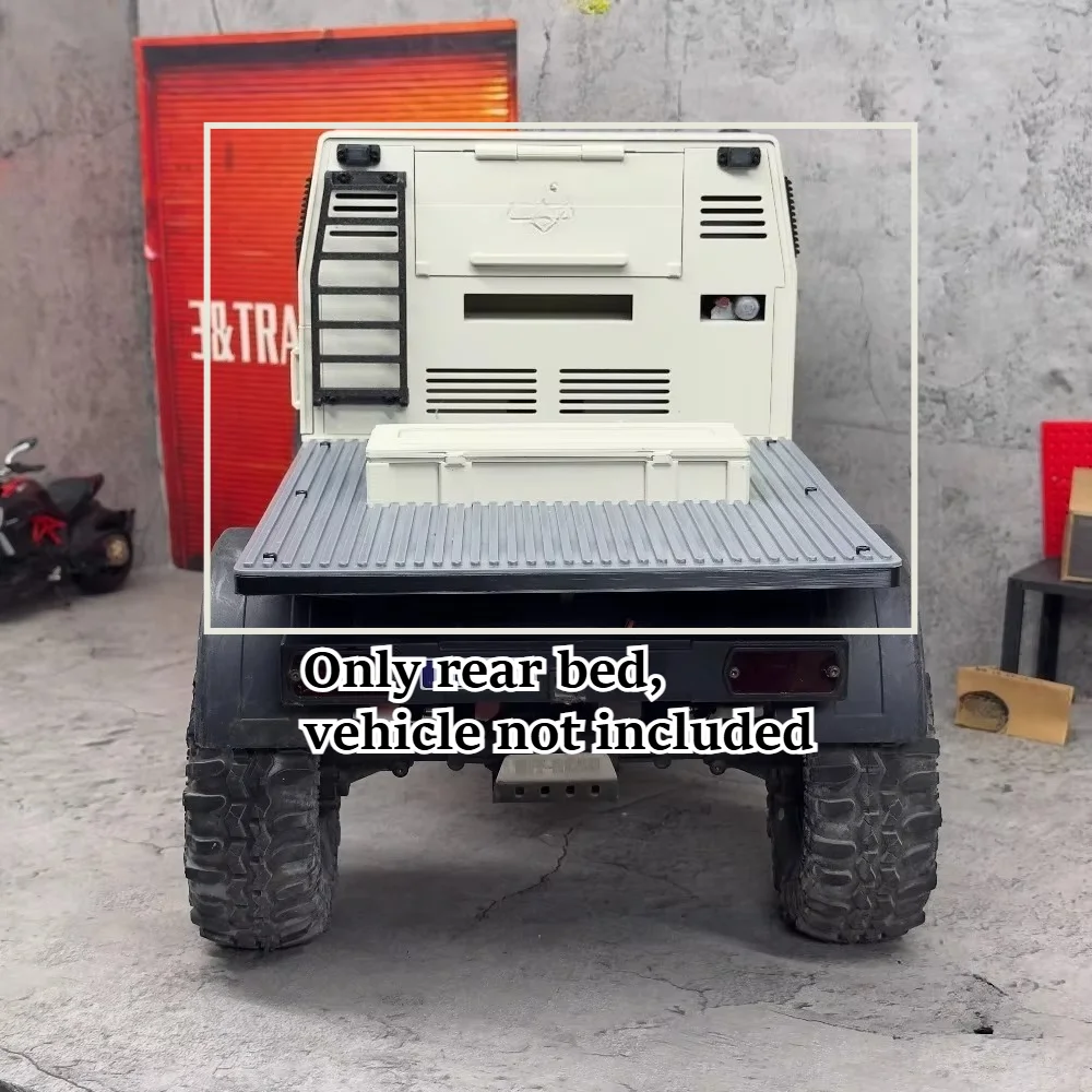 RC Crawler Multi Functional Flat Rear Bed 1/10 Scale for CROSSRC NT4 customizable size Hobby Replacement Accessory