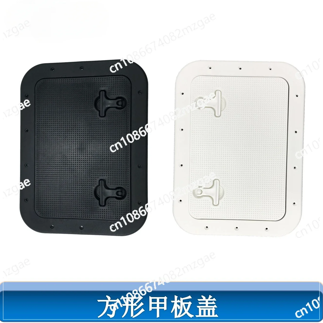 Ship Accessories 420 * 314mm Marine Rectangular Deck Cover Double Buckle Cruise Ship Yacht Hatch Cover