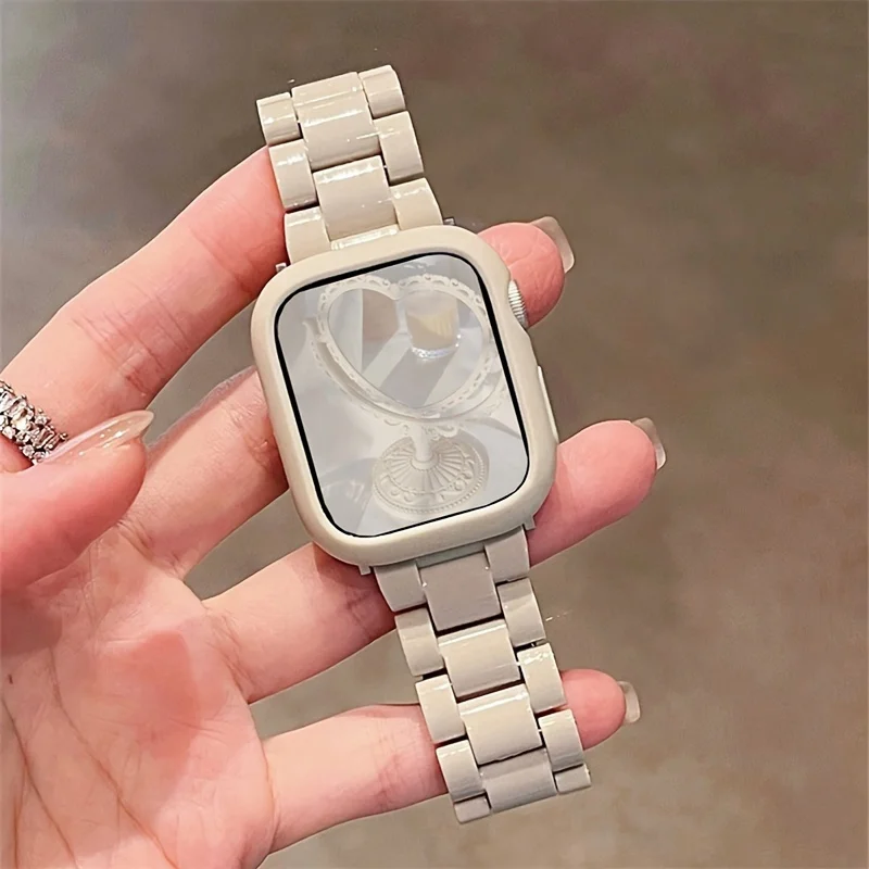 

Starlight Creamy Soft Case + Acrylic Plastic Strap for Apple 42mm/46mm, 41m118.11/1496.06inch, 40mm