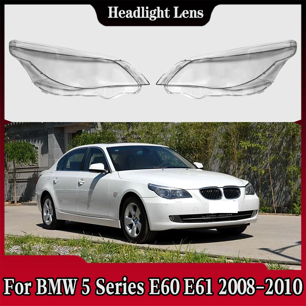 

For BMW 5 Series E60 E61 523Li 525Li 530Li 2008 2009 2010 High Headlight Shell Transparent