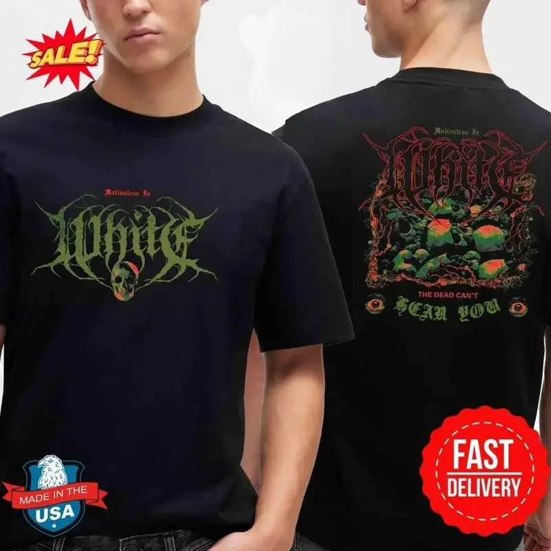 Motionless In White Dead Cant Hear You Two Sided T-Shirt