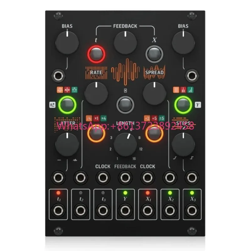 Analog Random Sampler Module with 2 Separate Audio Outs for Eurorack