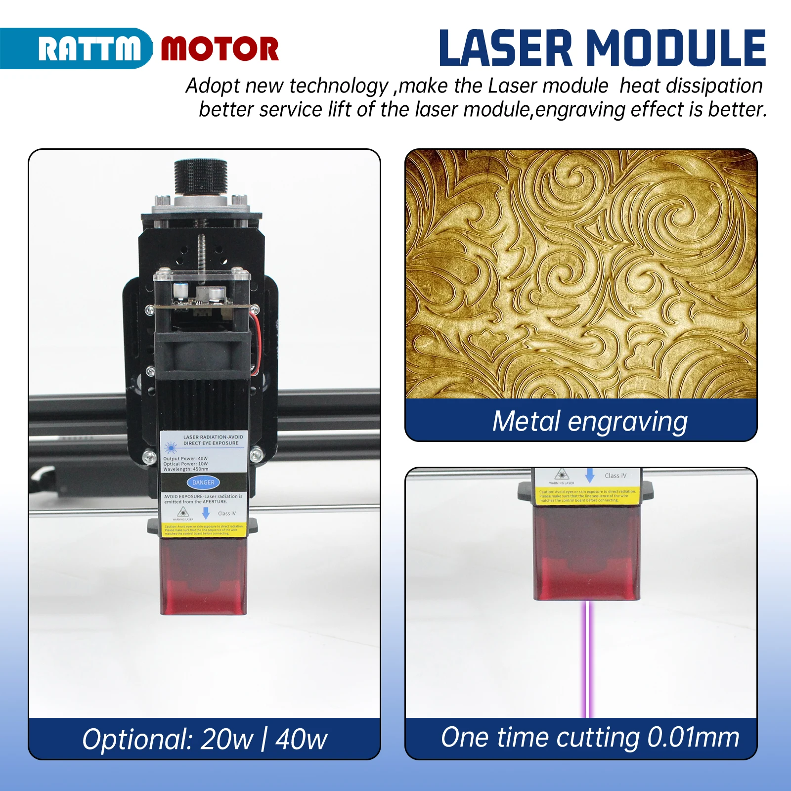 Imagem -06 - Cnc Madeira Router Spindle com Eixos Gravador a Laser Pcb Fresagem Metal e Acrílico Faça Você Mesmo Máquina de Gravura 500w em 20w 40w eu Stock