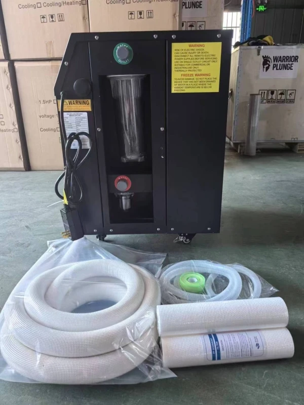 Easy Installation Water Chiller Ice Bath Tub Gym Sports Therapy Cold Plunge Tub With Chiller