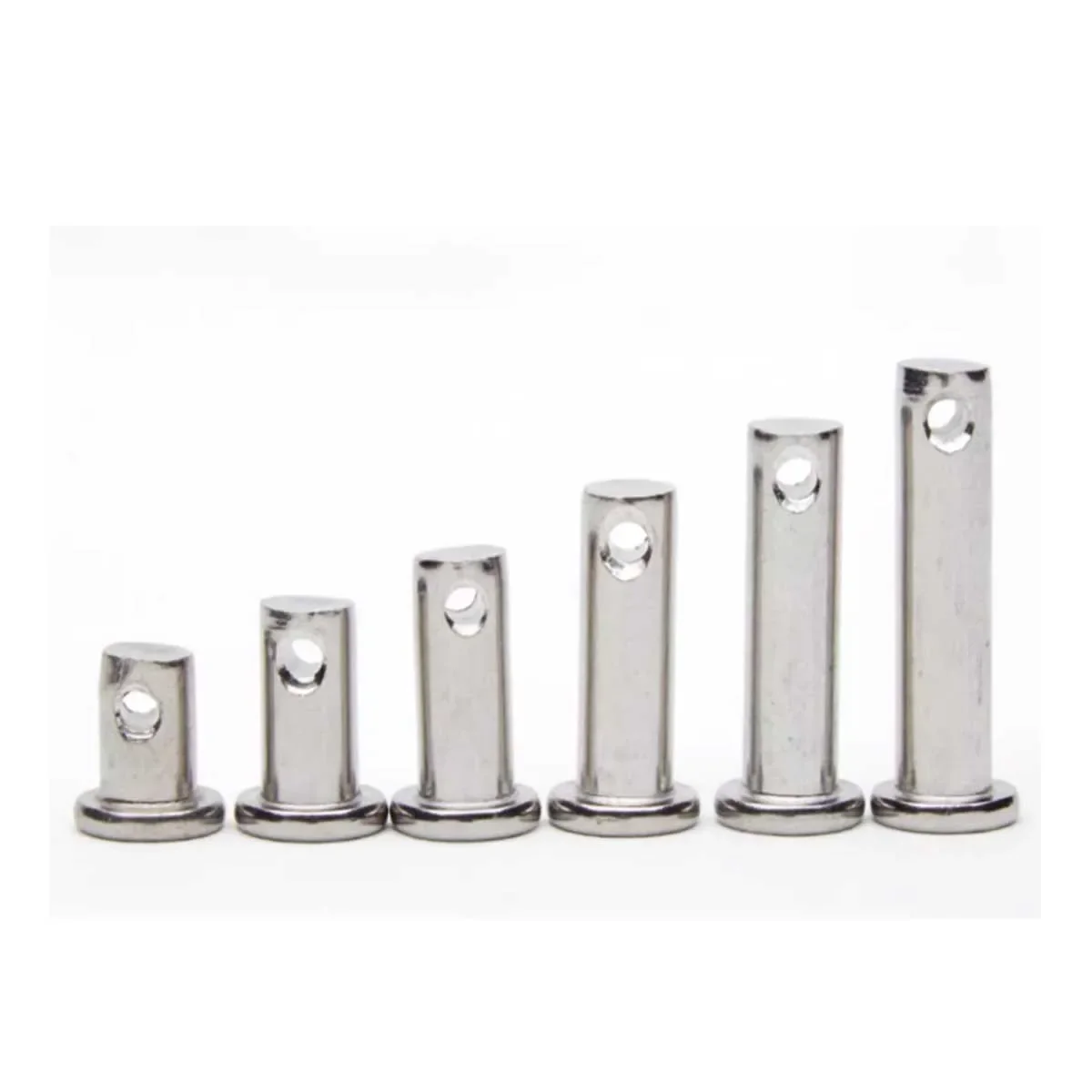 304 Stainless Steel Perforated Pin Shaft/ Flat Head Cylindrical Positioning Pin