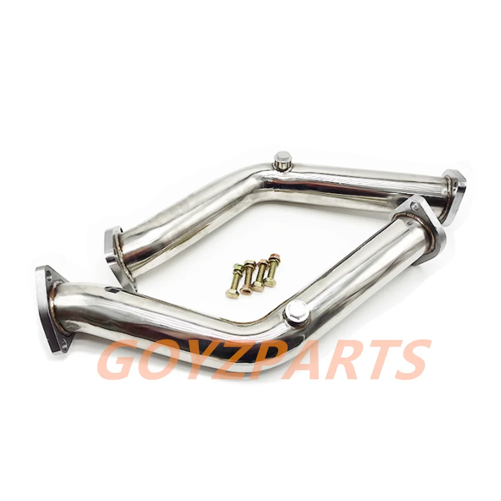 Automotive Exhaust Pipe Modification Suitable For Nissan 2003-2006 Z33 G35 V35 VQ35DE 350z Stainless Steel Material