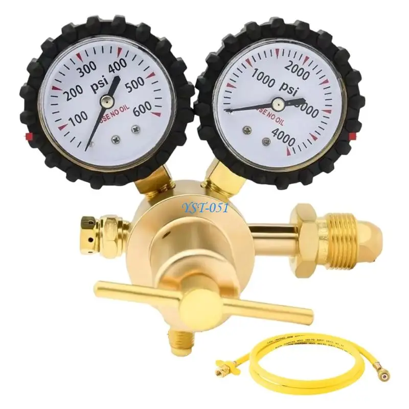 

E15A Nitrogen Regulator 1/4inch Male Outlet For Secure Connection And Long Lasting Performances In HVAC Environment