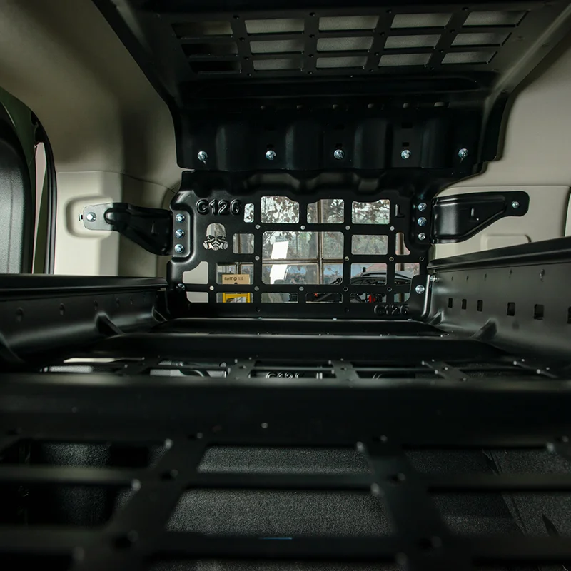 

Fenglin железная стойка для хранения багажной кабины, расширяющаяся стойка для хранения на заднем окне, подвесная сетка для хранения, хвостовая полка для багажа